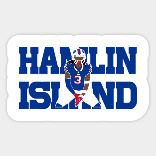 Love for Damar 3, Hamlin Island Buffalo Football Sticker